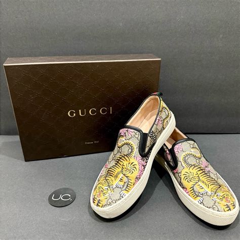 gucci women's dublin slip on sneakers|gucci slip on bengal tiger.